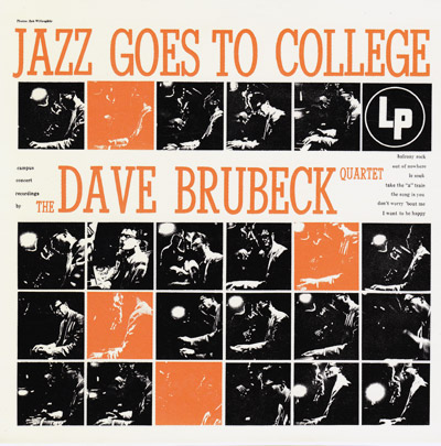 Jazz Goes to College  - Album cover 